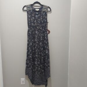 Knox Rose Target Blue Maxi Dress Small